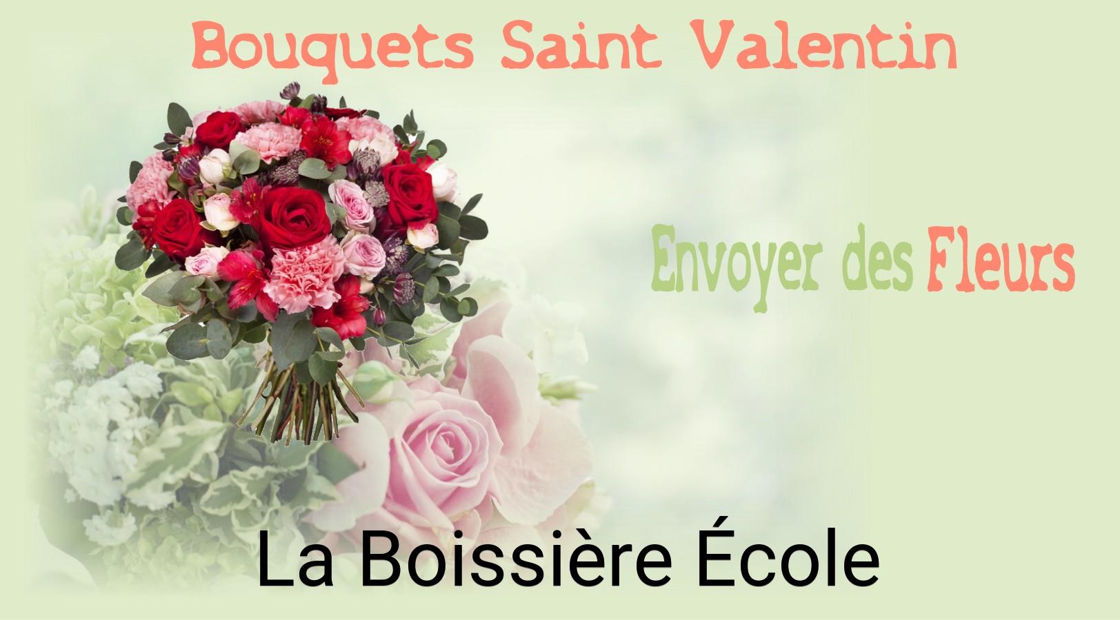 Roses de Saint-Valentin livrées à La Boissière-École